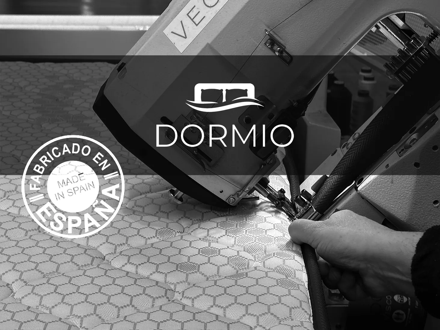 Confección de un colchón Dormio en nuestra fábrica