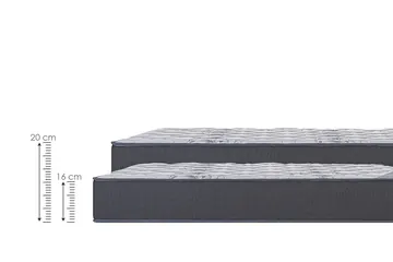 Alturas disponibles del Visco Grafeno: 16 y 20 cm